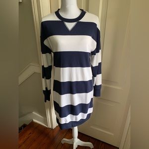 Old Navy Stripped Sweatshirt Dress - Small